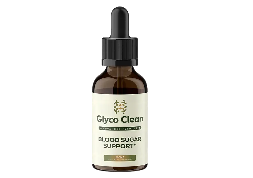 GlycoClean natural blood sugar support supplement bottle